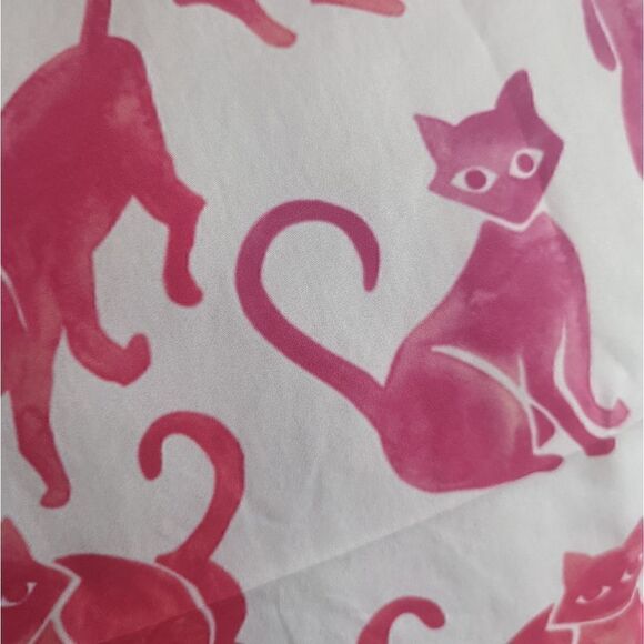 Kitty Cats Pattern Design Zippered Pillowcase for Accent Throw Pillow - Picture 4 of 9